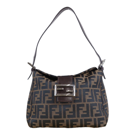 Rank A ｜ FENDI Zucca Mamma Bucket  Shoulder Bag｜23021001