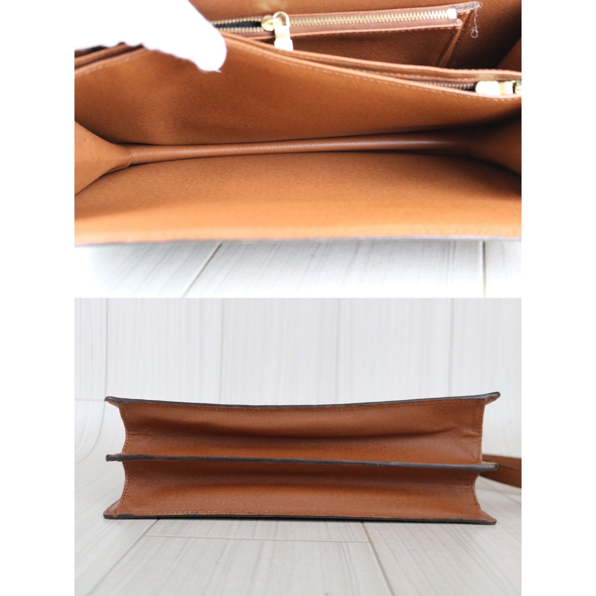 Louis Vuitton Courcelles Monogram Canvas Crossbody Bag ○ Labellov