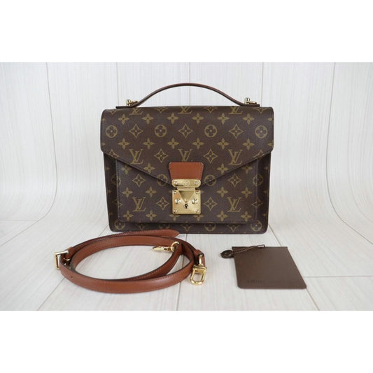 Rank A ｜ LV Monogram Monceau28 Shoulder Bag ｜22112905