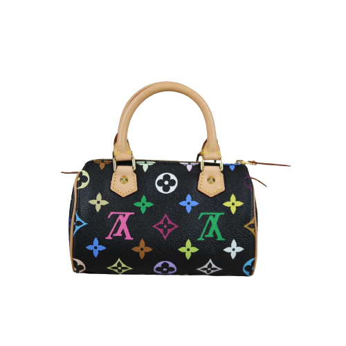 Rank S ｜ LV Multi Monogram Mini Speedy Handbag｜041105