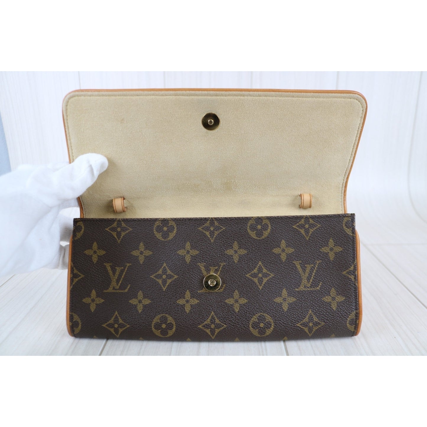 W-Rank AB ｜ LV Monogram Pochette Twin GM ｜061104