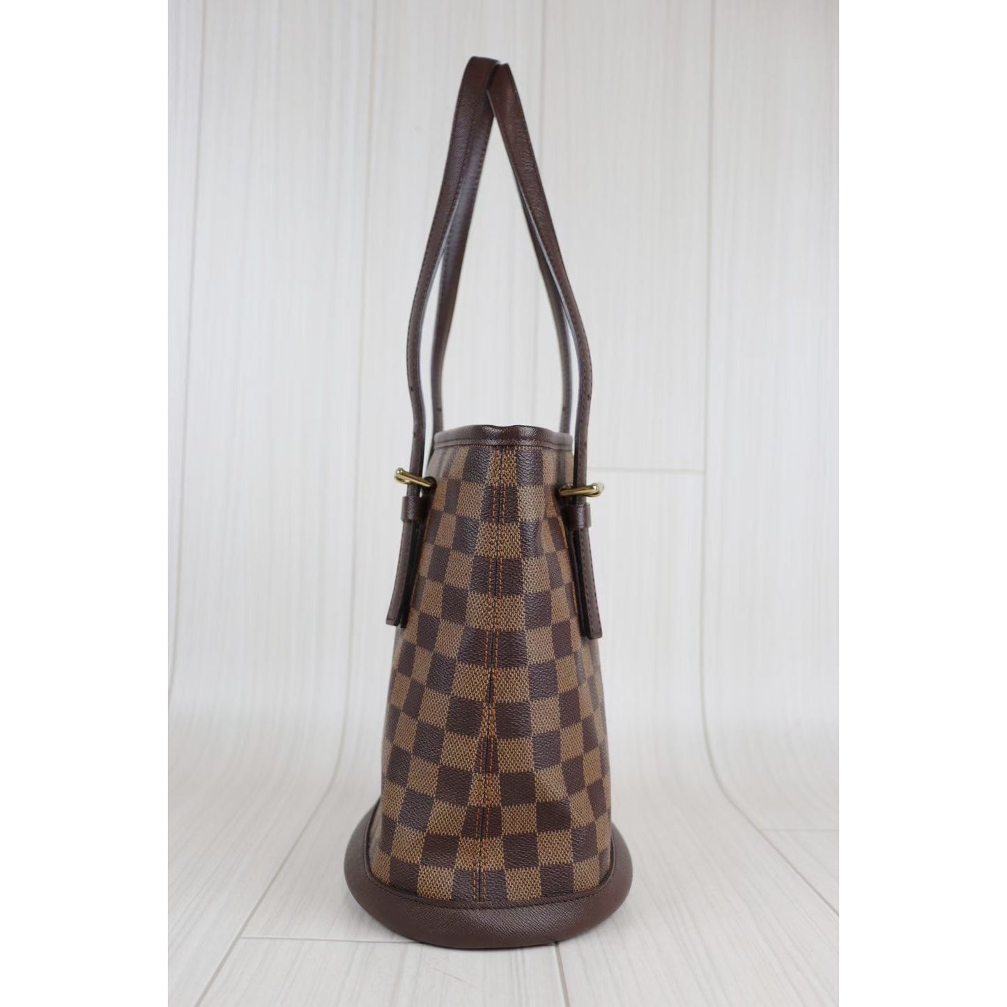 Rank A ｜ LV Damier Petit Bucket PM Tote Bag ｜072013