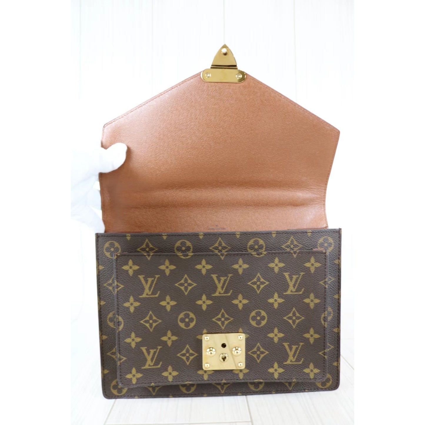 Rank A ｜ LV Monogram Monceau28 Shoulder Bag ｜060215