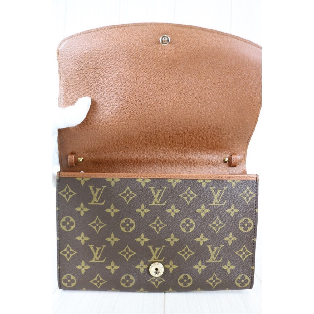 Rank A ｜ LV Monogram Bordeaux GM Shoulder Bag ｜031009