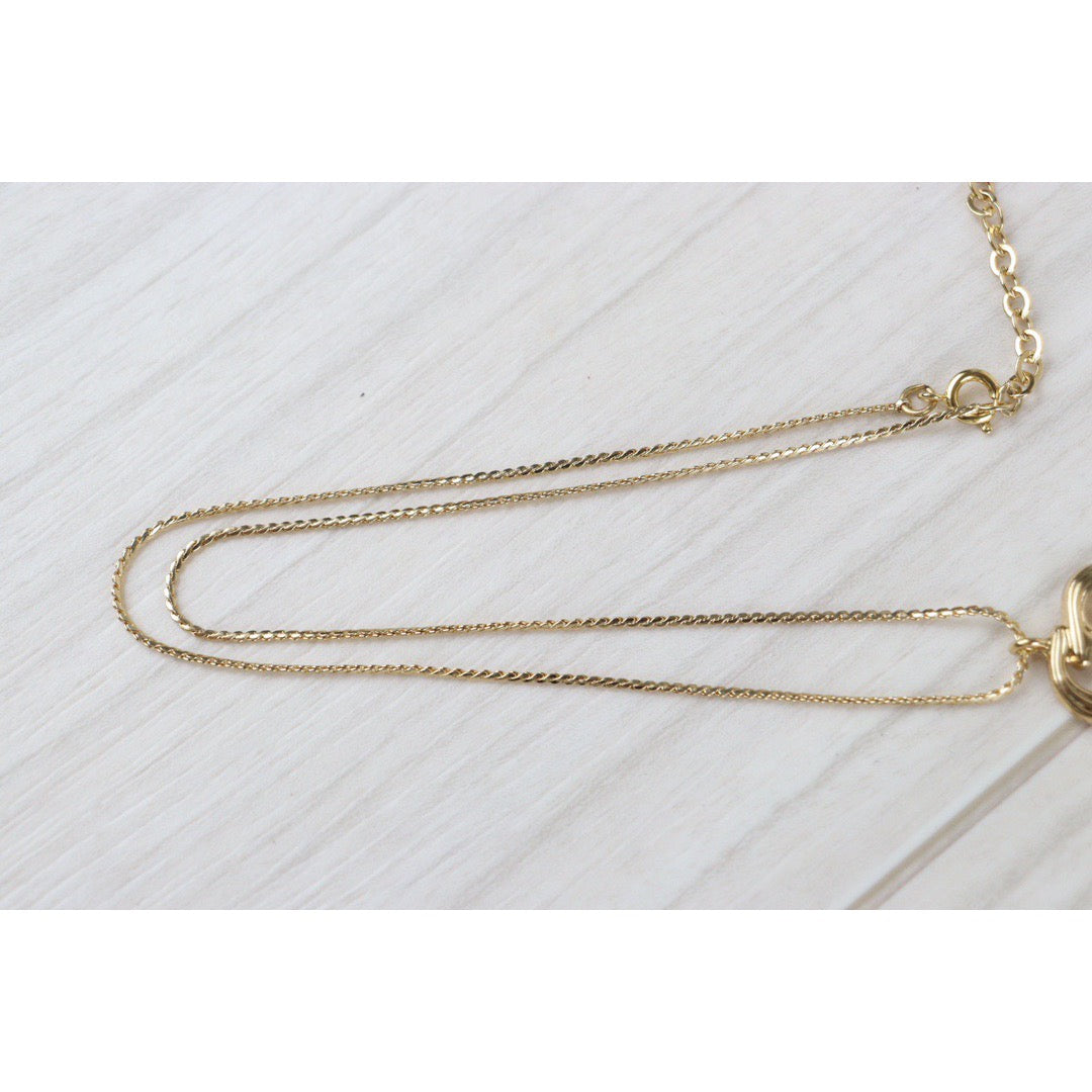 Rank SA ｜ Dior CD Necklace Gold Plated ｜23033004