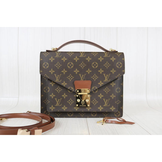 Rank A ｜ LV Monogram Monceau28 Shoulder Bag ｜060215