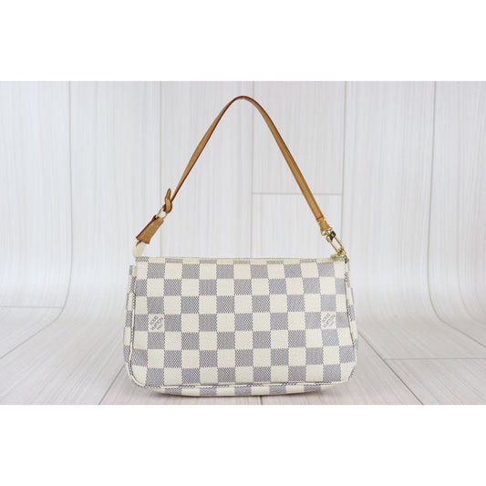 Rank AB ｜ LV Damier Azur Pochette Accessoires ｜073109