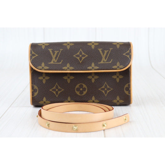 Rank A ｜ LV Monogram Pochette Florentine Waist Bag S｜23012706