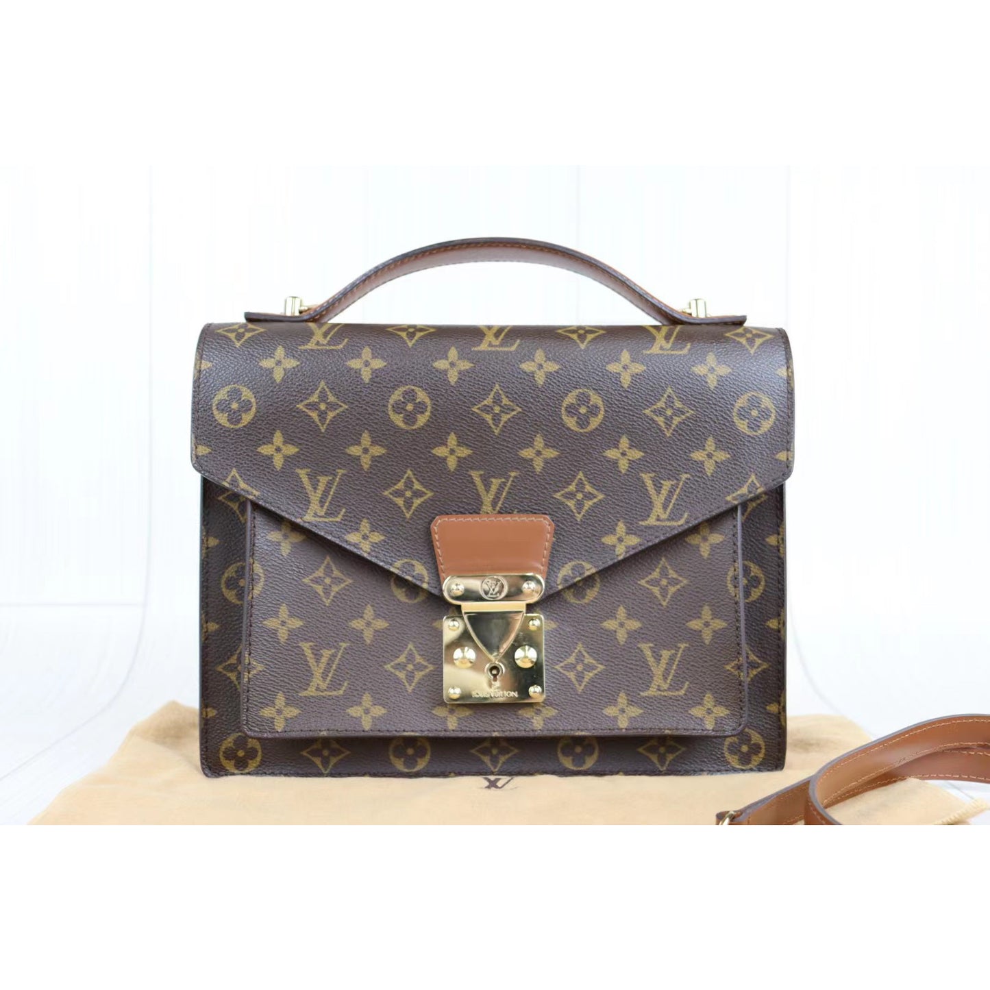 Rank A ｜ LV Monogram Monceau28 Shoulder Bag ｜071904