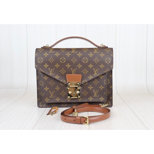 Rank A ｜ LV Monogram Monceau28 Shoulder Bag ｜22121305