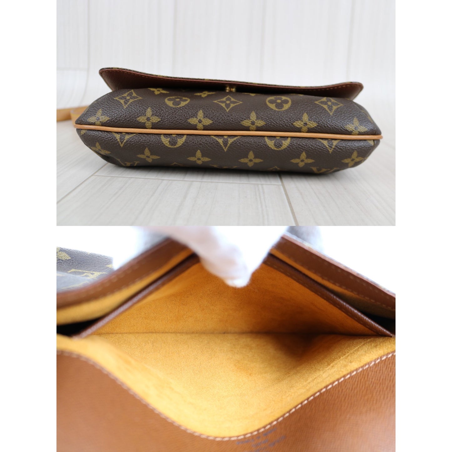 Rank A ｜ LV Monogram Musette Tango Shoulder Bag｜032303