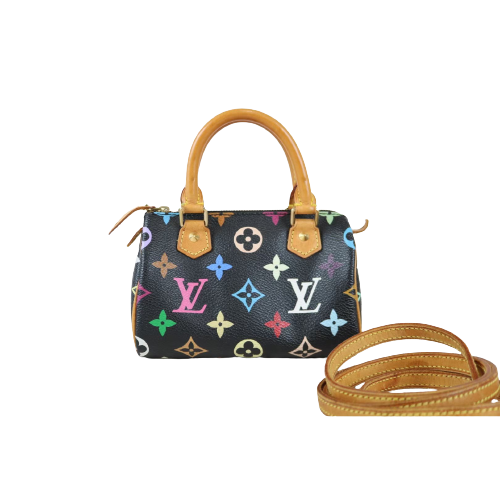 Rank AB ｜ LV Multi Monogram Mini Speedy Handbag｜070503