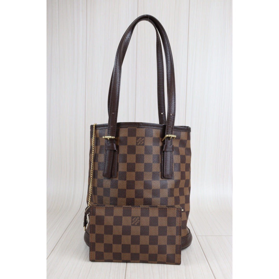 Rank A ｜ LV Damier Petit Bucket PM Tote Bag｜23032701