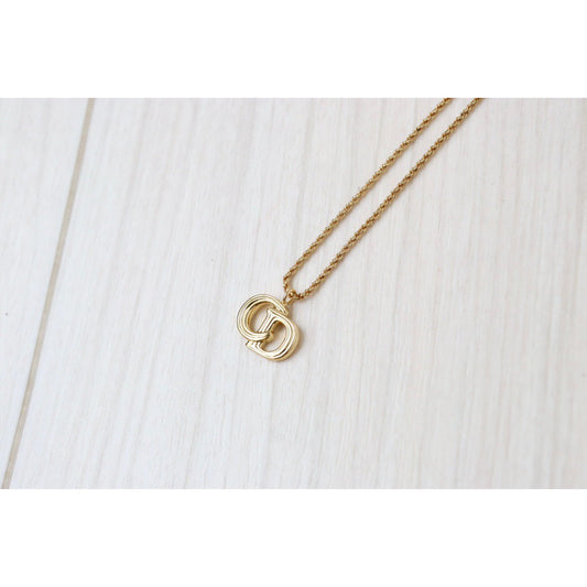 Rank SA ｜ Dior CD Necklace 18k Gold Plated ｜22122704