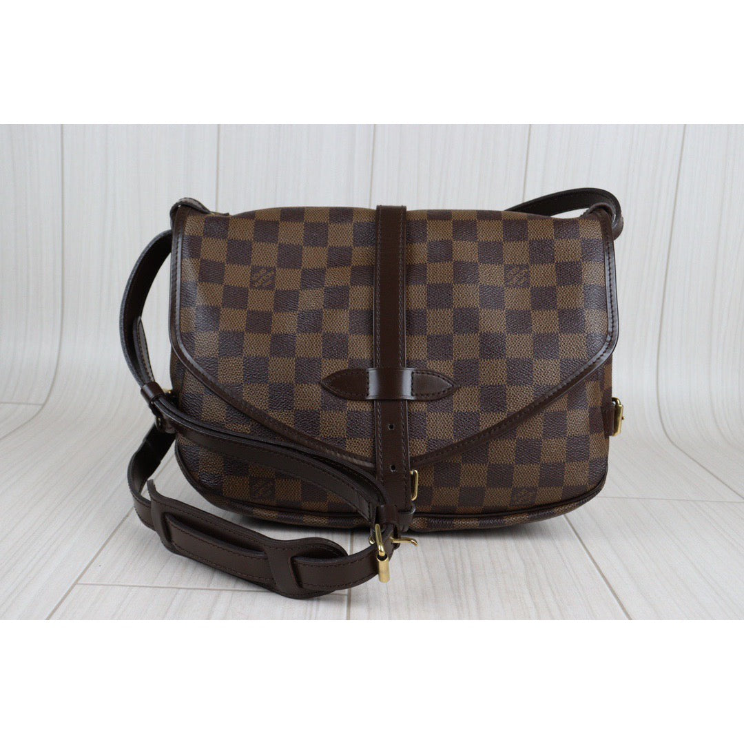 Rank A｜ LV Damier Saumur 30 Shoulder Bag｜23033104