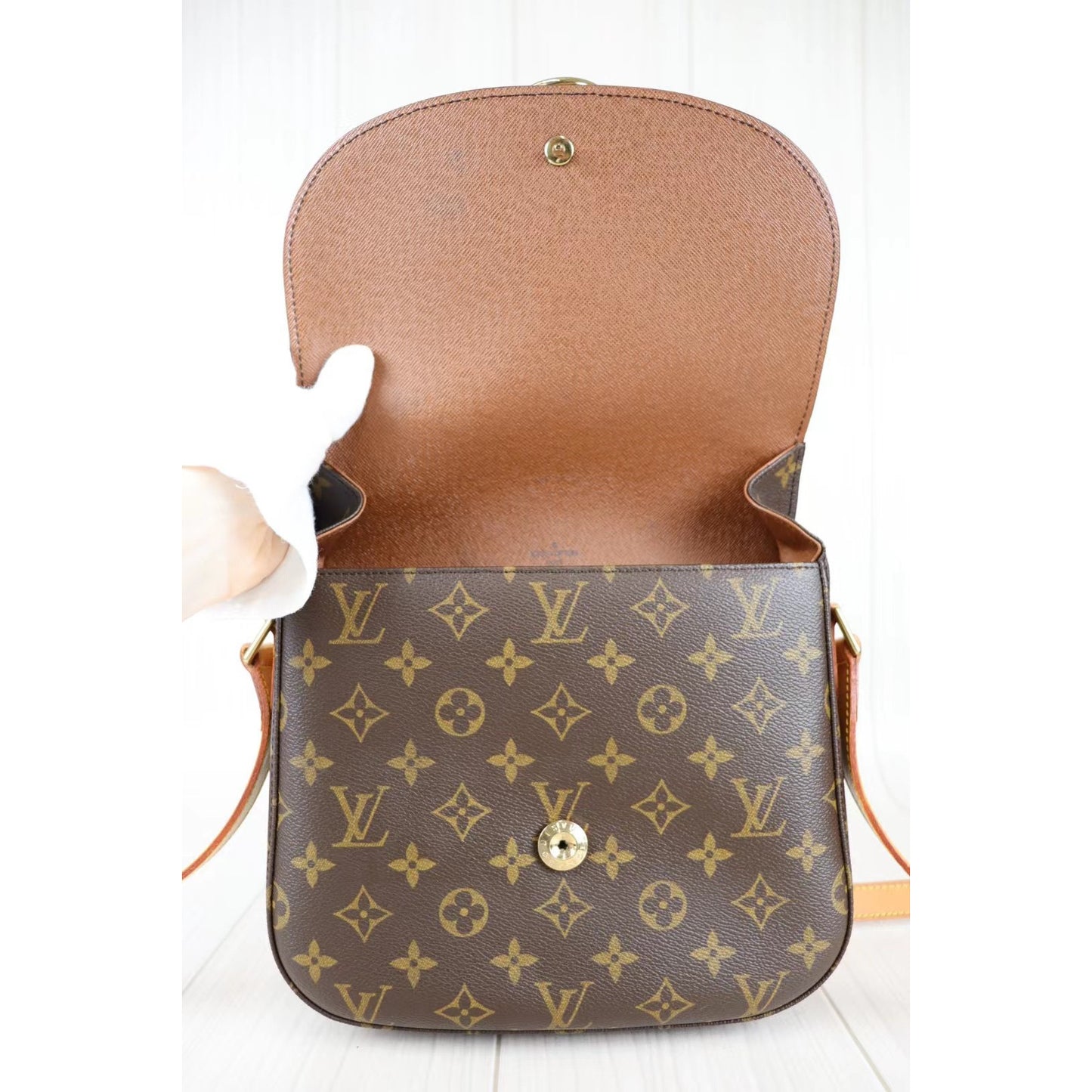 Rank A ｜ LV Monogram Saint Cloud GM Shoulder Bag ｜072404