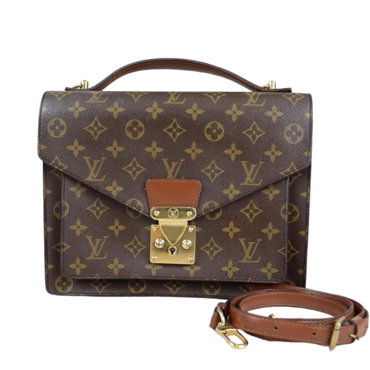 Rank AB ｜ LV Monogram Monceau28 Shoulder Bag ｜22102005