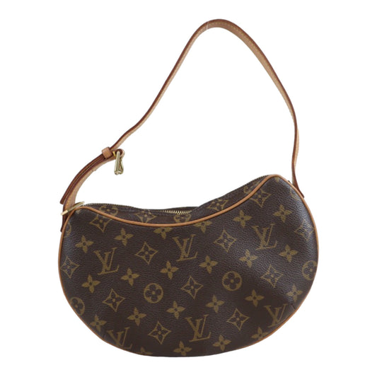 Rank A ｜LV Monogram Pochette Croissant Shoulder Bag｜23032007