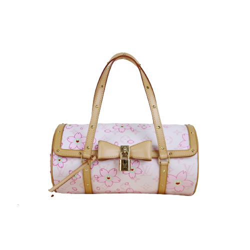 Rank A ｜LV Monogram Cherry Blossom Rose Pink Takashi Murakami｜ 062112