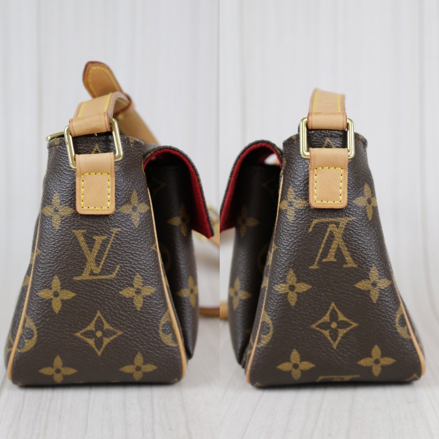 Rank AB｜ LV Monogram Viva cite PM Shoulder Bag ｜061509