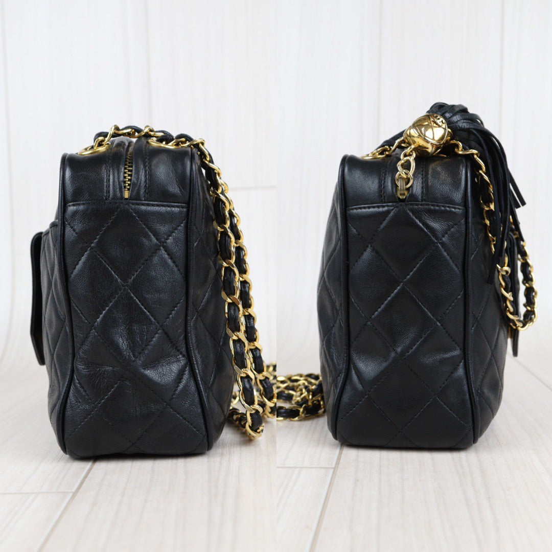 Rank AB ｜ CHANEL Matrasse Double Chain Camera Bag 22｜23042205