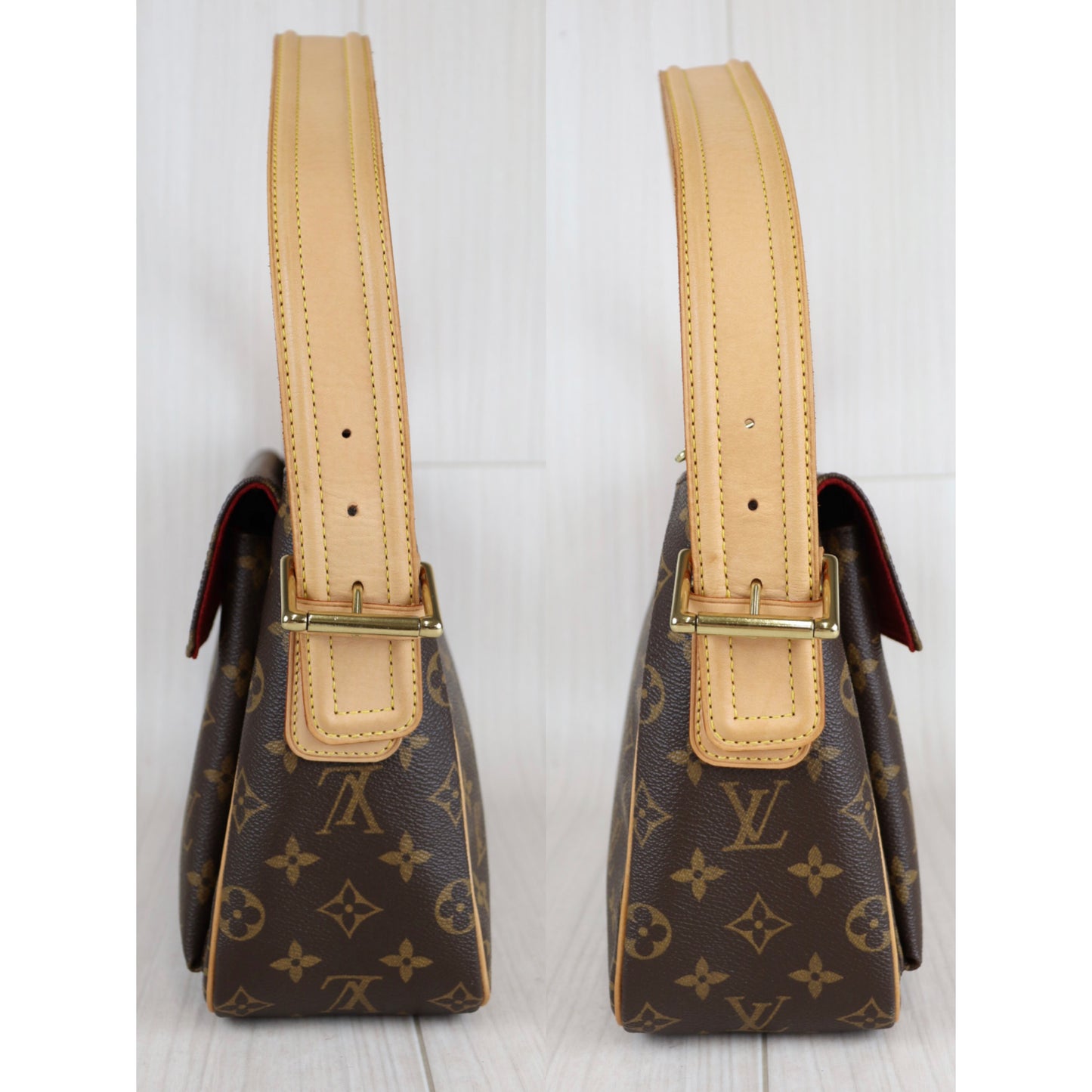 Rank A ｜LV Monogram Viva Cite GM Shoulder Bag｜082503