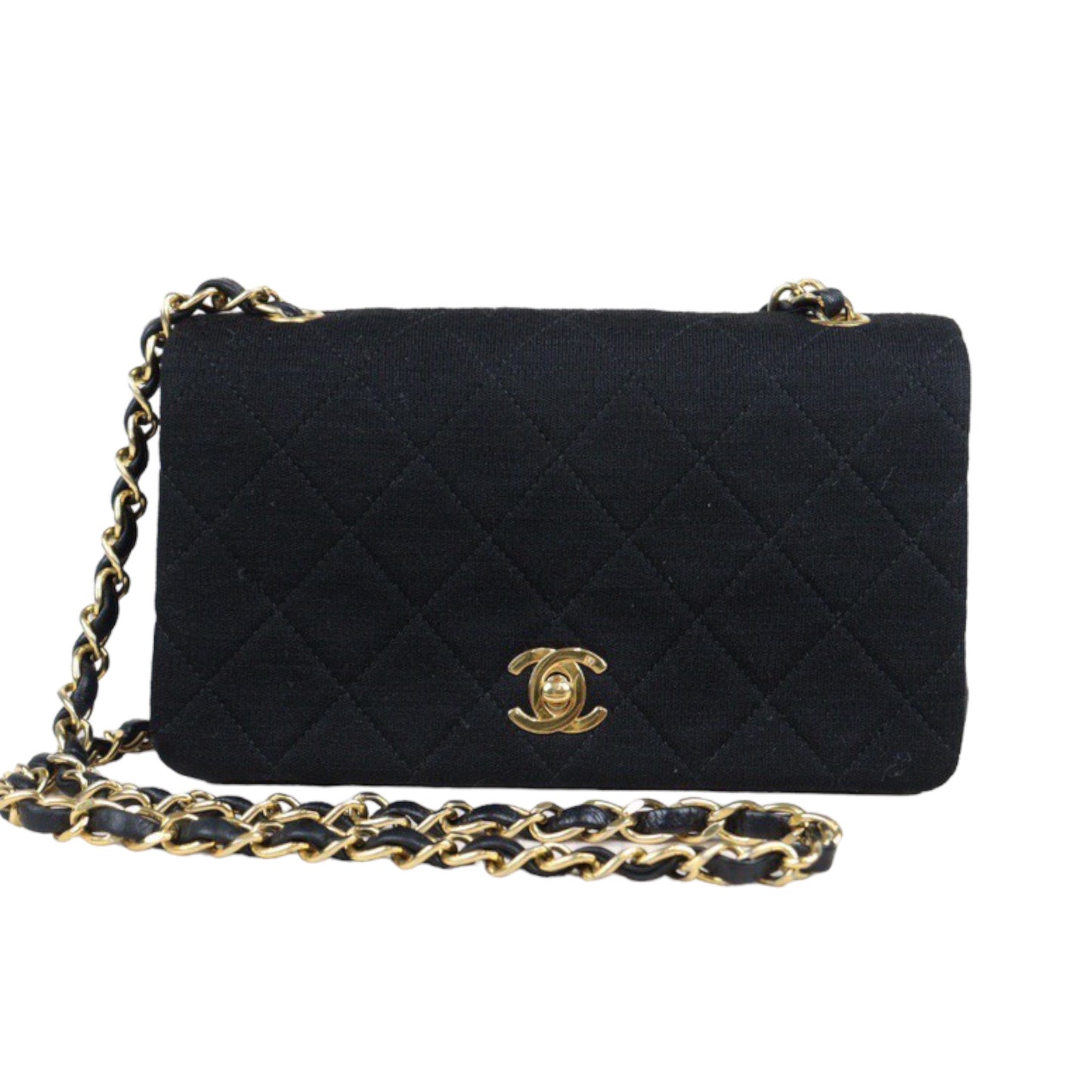 Rank A ｜CHANEL Lambskin CF19 Turn Lock Shoulder Bag ｜23033101