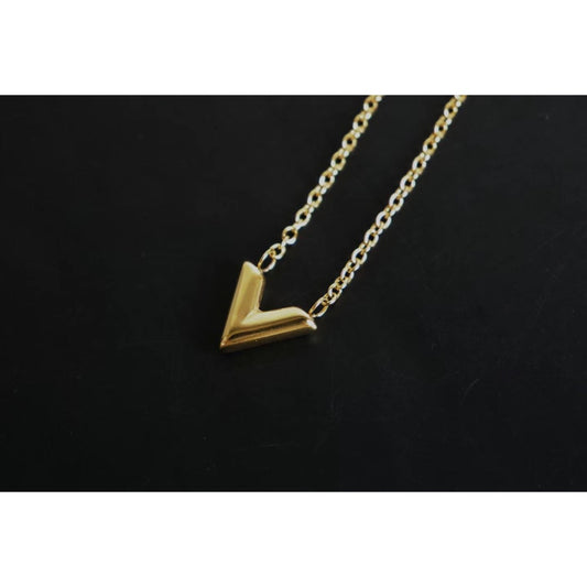 Rank A ｜ LV Collier Essential V Necklace ｜22102006