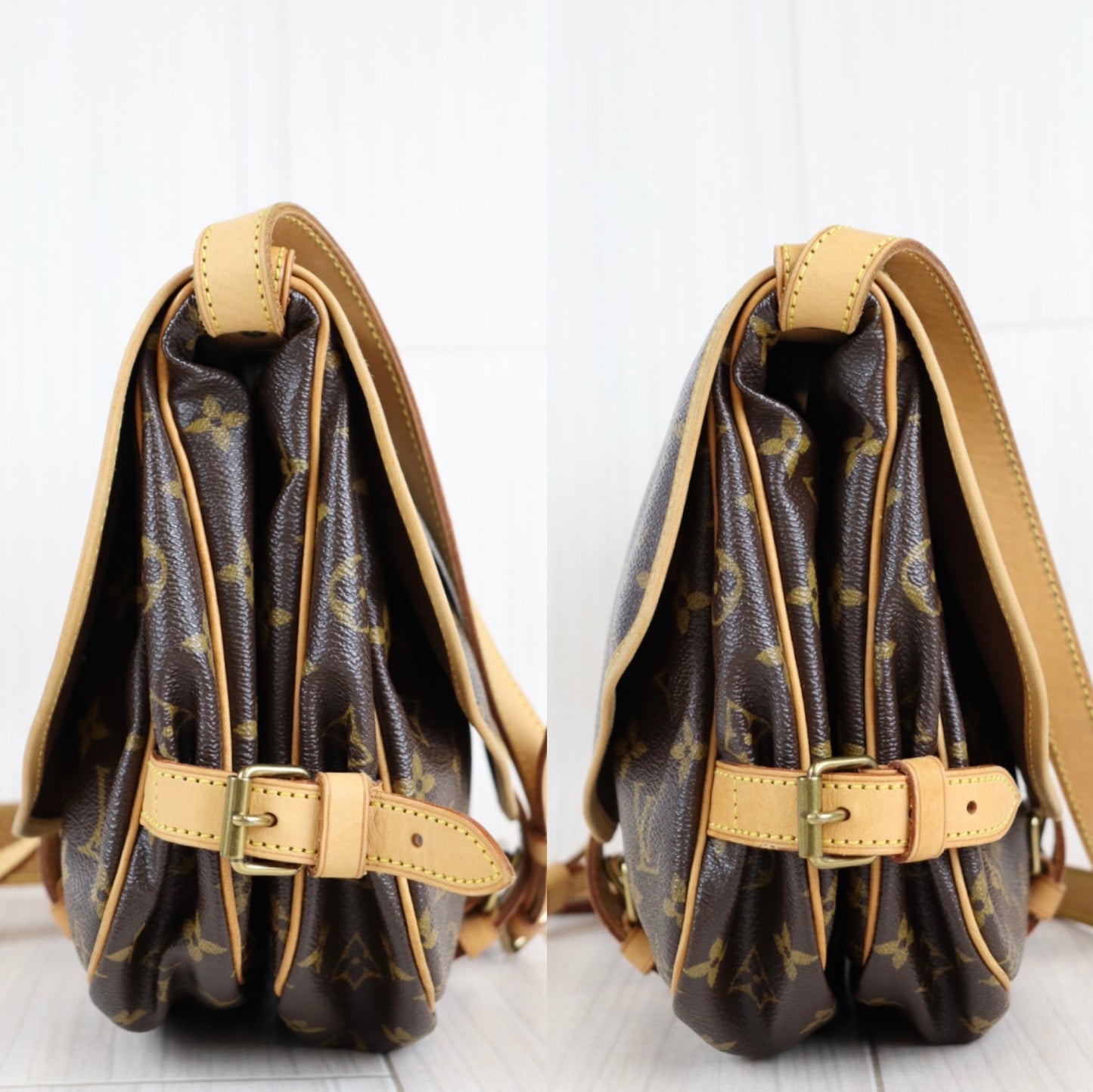 Rank AB ｜ LV Monogram Saumur MM Shoulder Bag｜072202