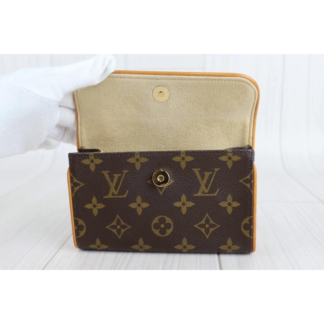 Rank A ｜ LV Monogram Pochette Florentine Waist Bag XS｜22120102