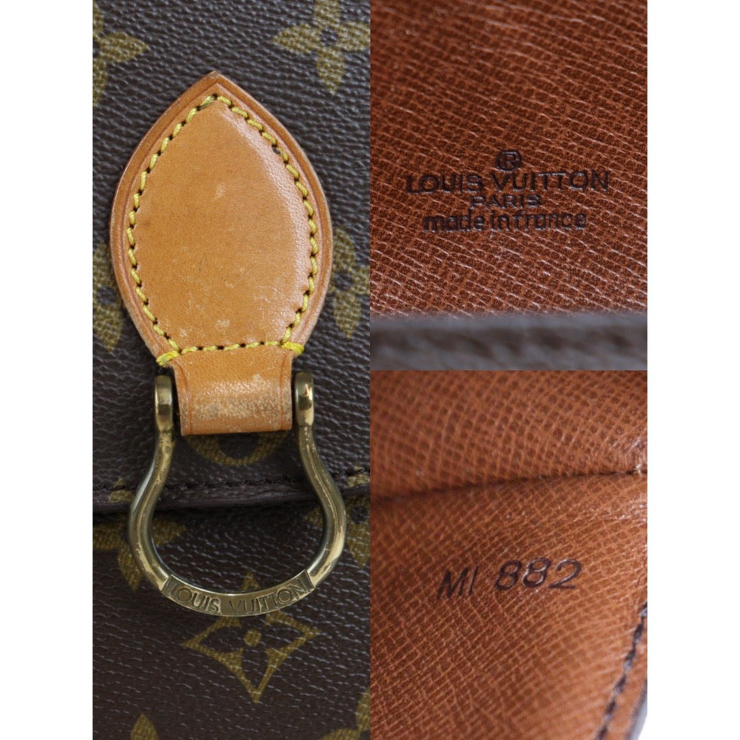 Rank AB ｜ LV Monogram Saint Cloud MM Shoulder Bag ｜23040407