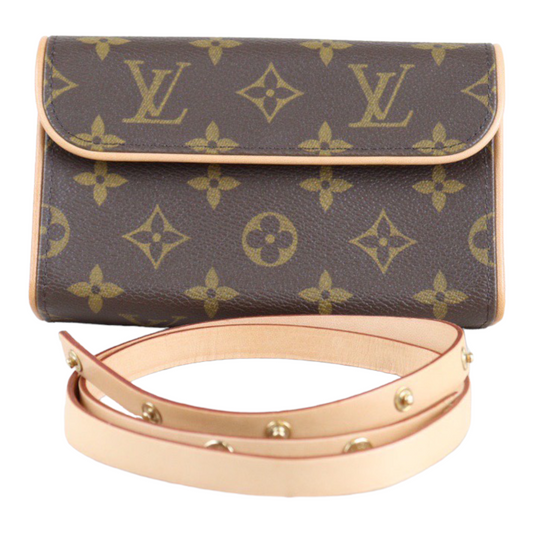 Rank A ｜ LV Monogram Pochette Florentine Waist Bag XS｜23013005