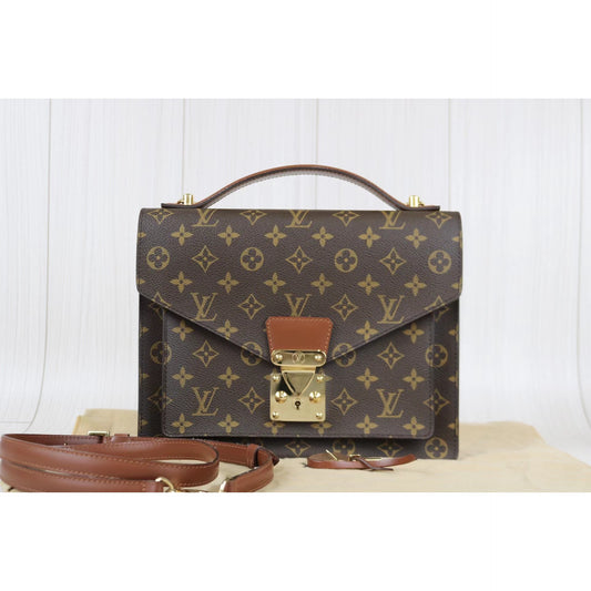 Rank SA ｜LV Monogram Monceau28 Shoulder Bag｜022105