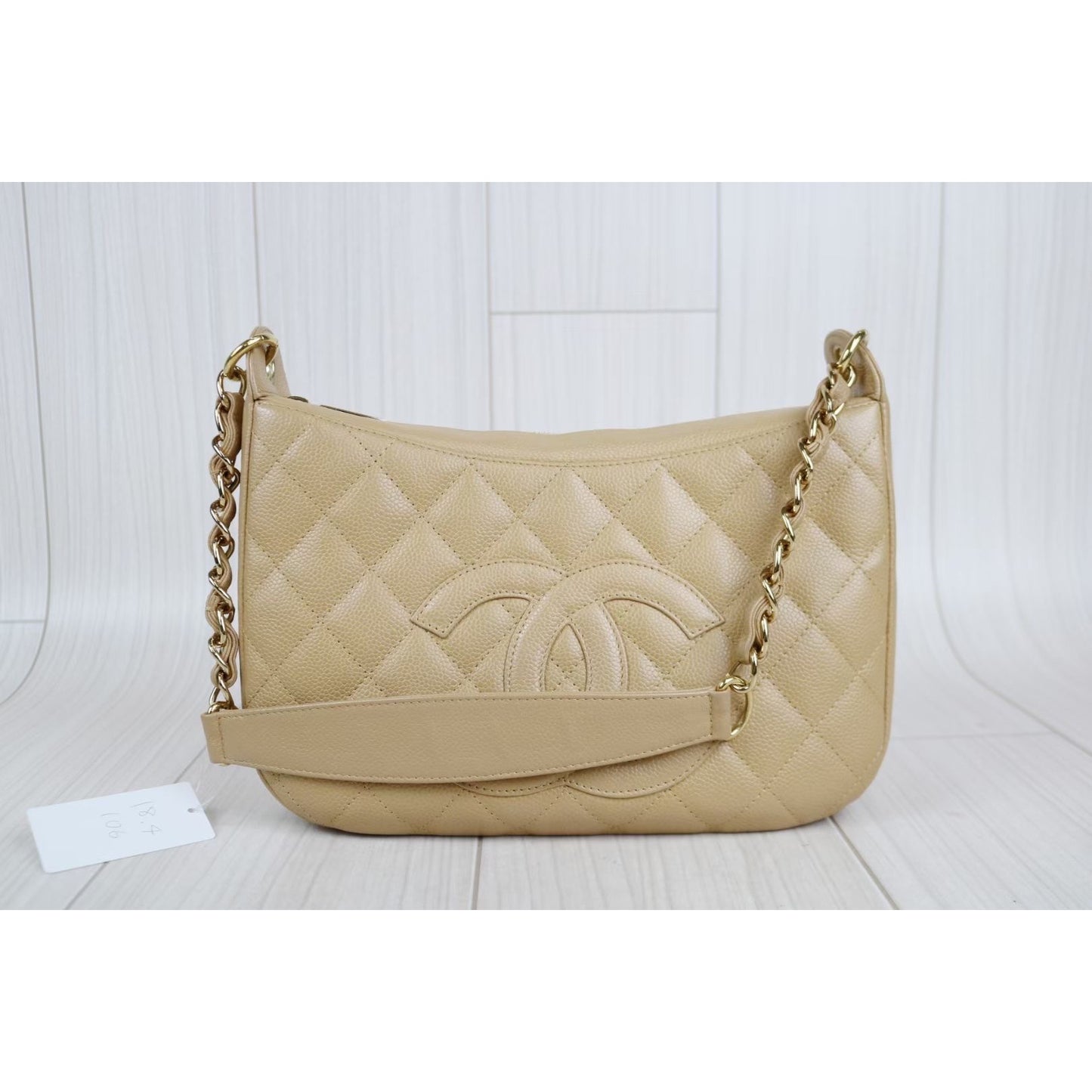 Rank A ｜CHANEL Caviar Skin Shoulder Bag｜ 022309