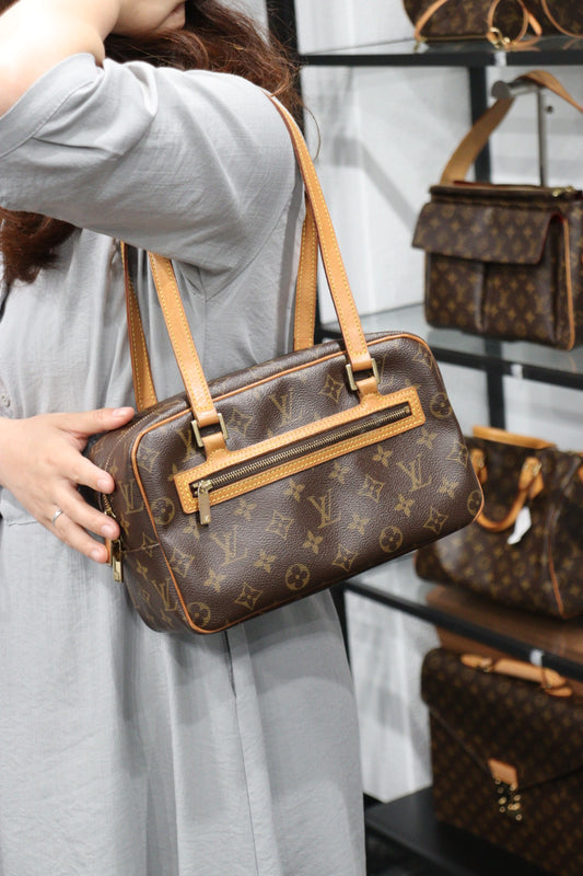 Rank A ｜ LV Monogram Cite MM Shoulder Bag｜23041103