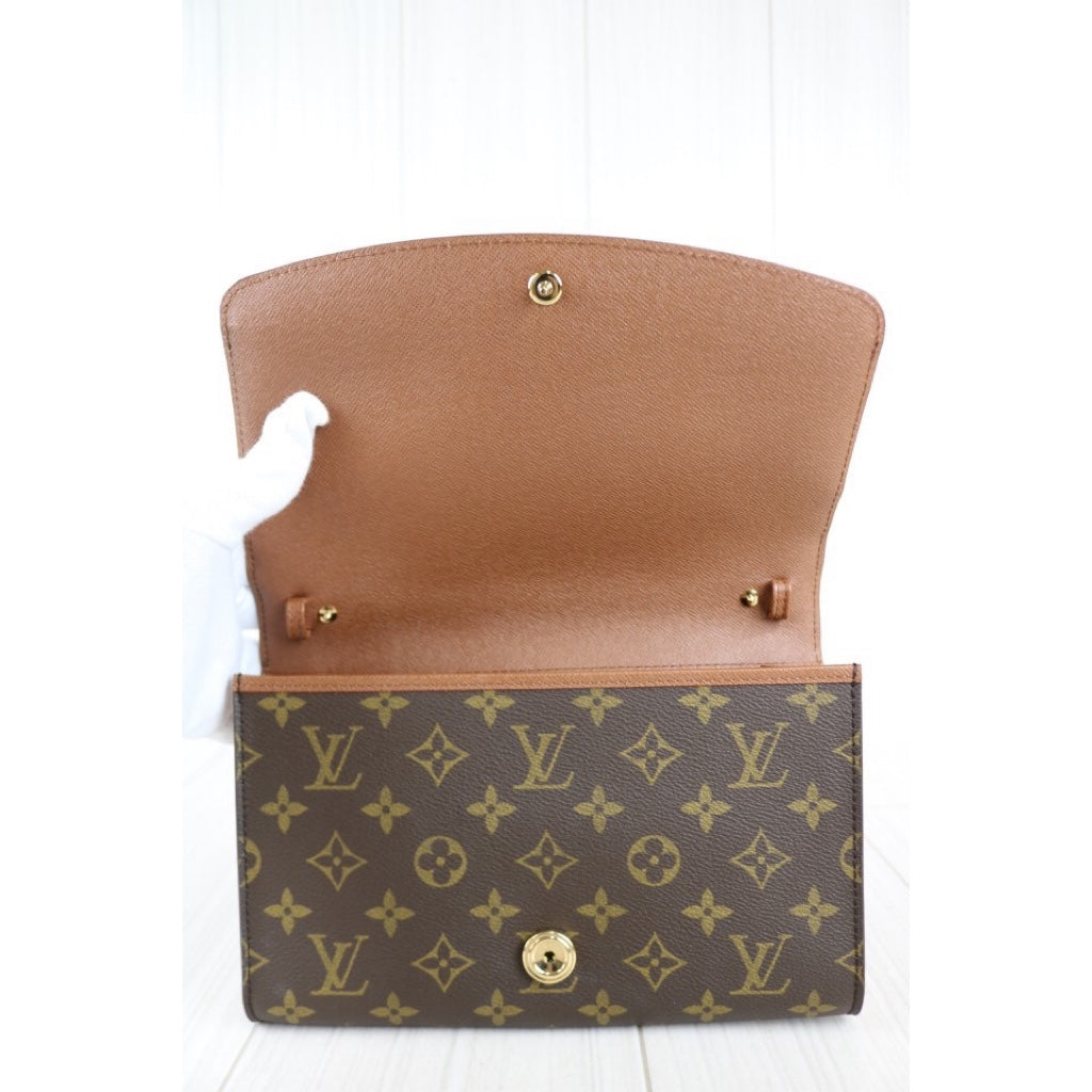 Rank A ｜ LV Monogram Bordeaux MM Shoulder Bag ｜061303