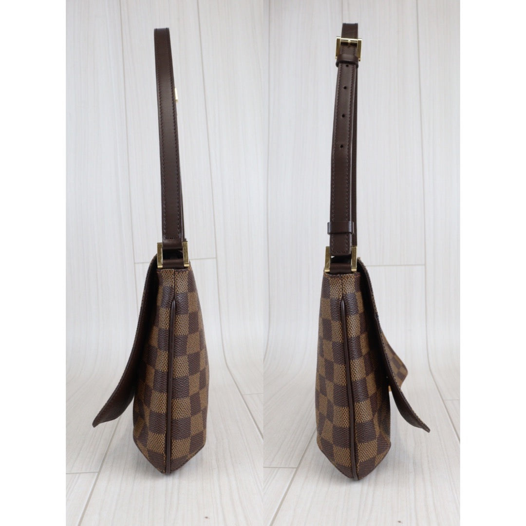 Rank A ｜ LV Special Orders Damier Musette Tango Shoulder Bag｜23032308