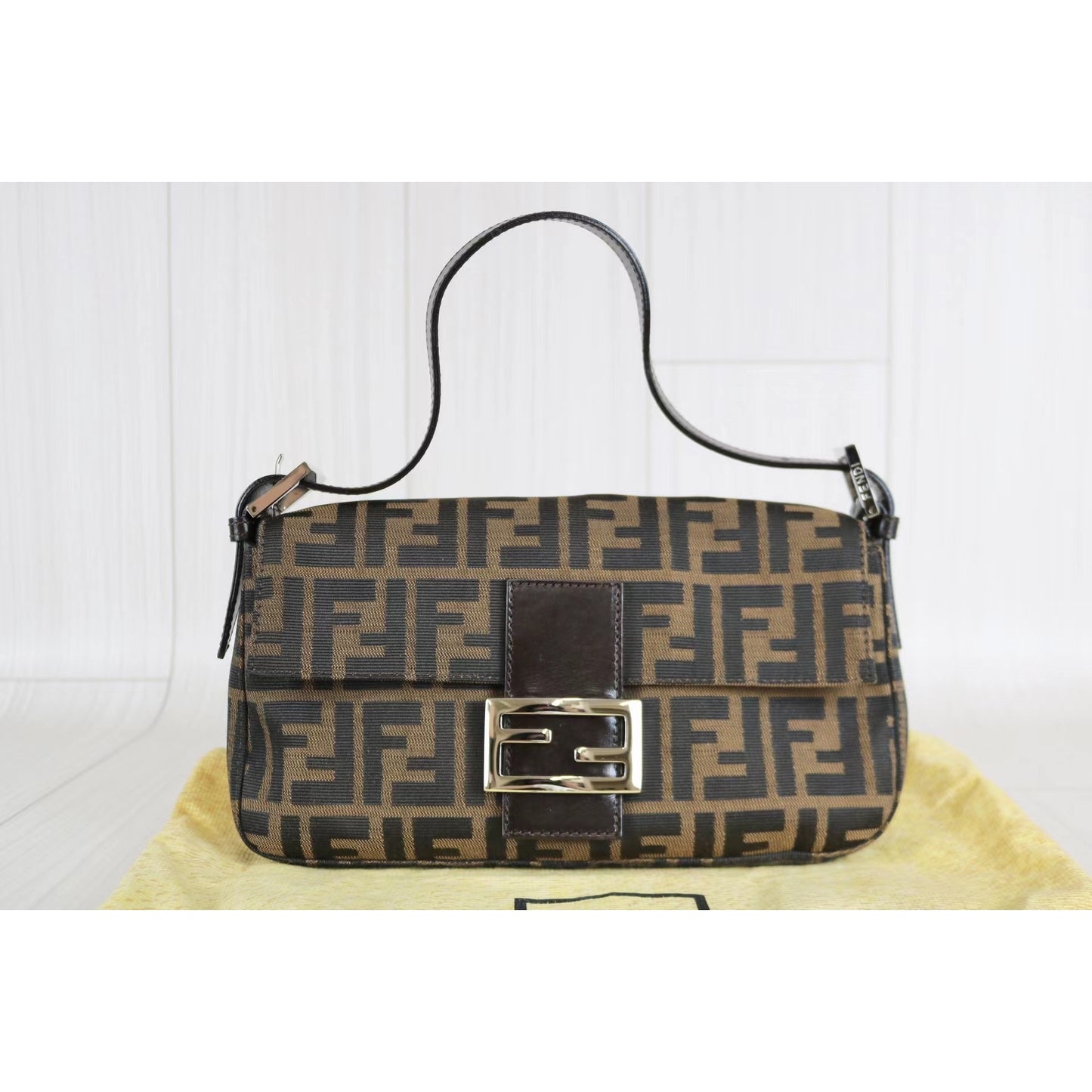 Rank SA ｜ FENDI Zucca Mamma Baguette Shoulder Bag ｜051003