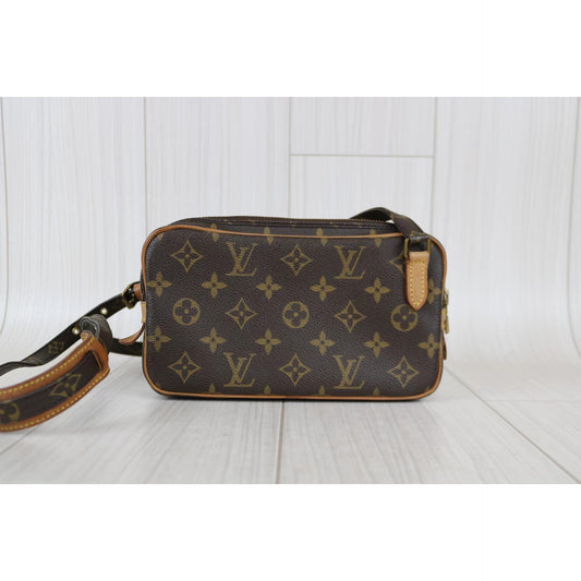 Rank AB ｜LV Monogram Pochette Marley Bandolier Shoulder Bag｜021202