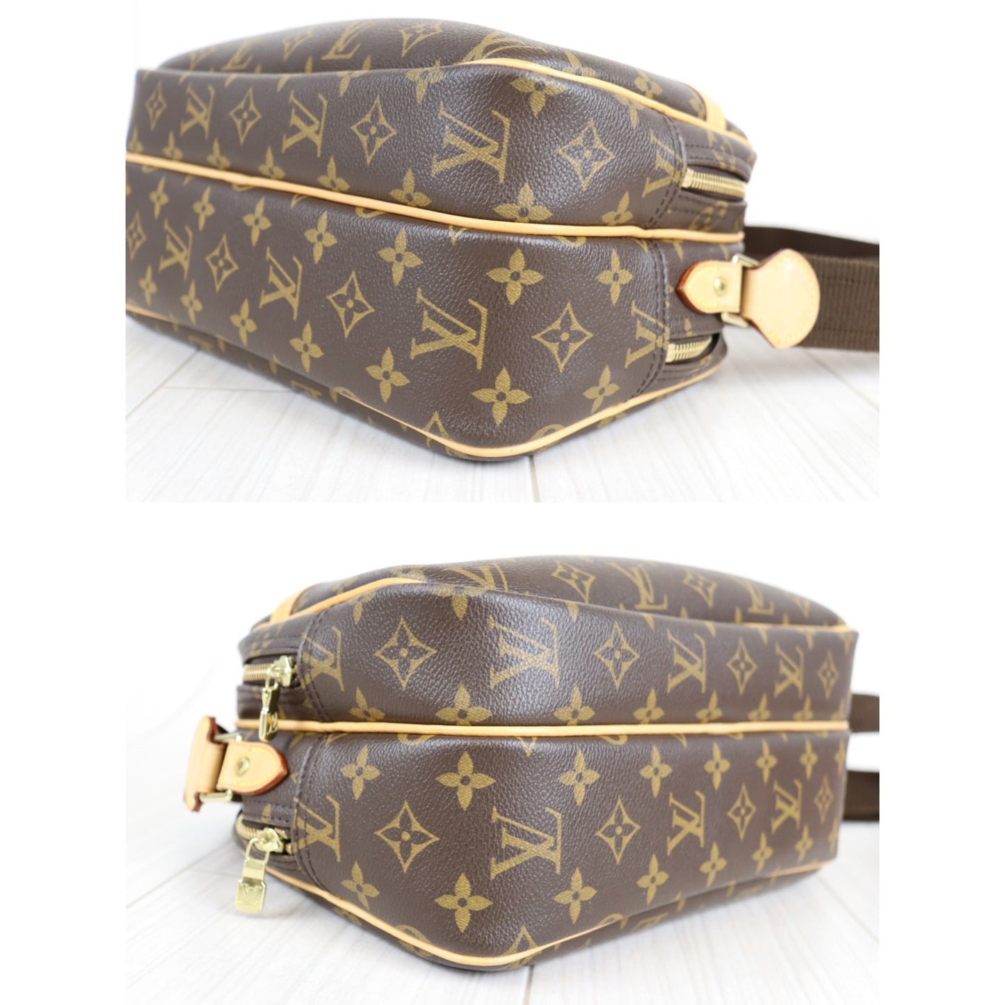 Rank A ｜ LV Monogram Reporter PM Shoulder Bag ｜072306