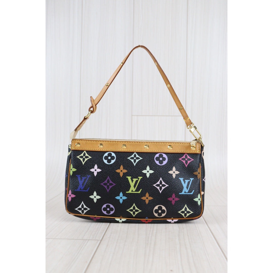 Rank AB ｜  LV Monogram Multicolor Pochette Accessoires ｜23041102