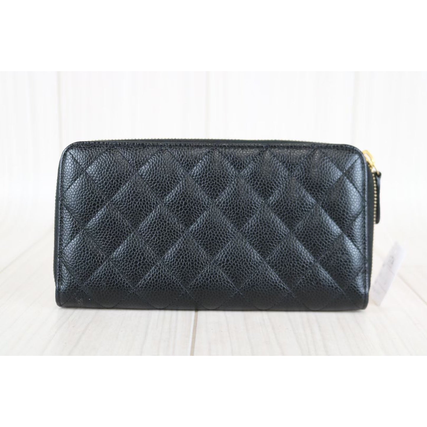 Rank A ｜Chanel Caviar Skin Matrasse Wallet｜062012