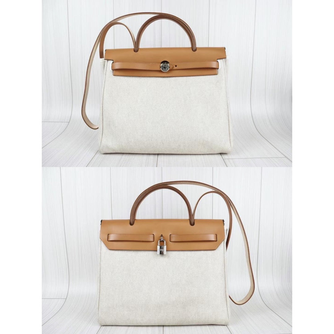 Rank A ｜ HERMES Herbag PM Shoulder Bag ｜22103106