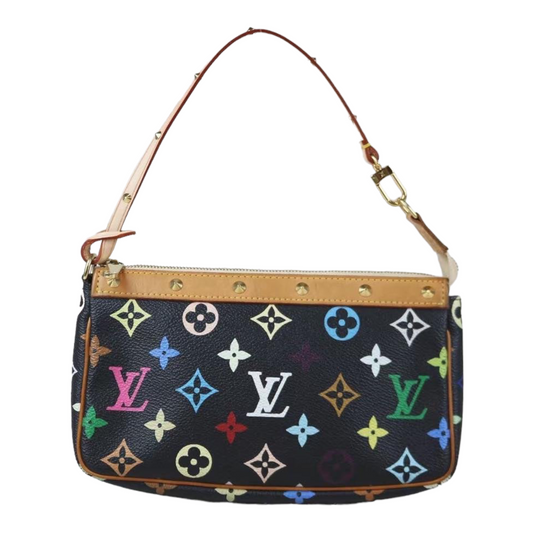 Rank AB ｜  LV Monogram Multicolor Pochette Accessoires    ｜090310