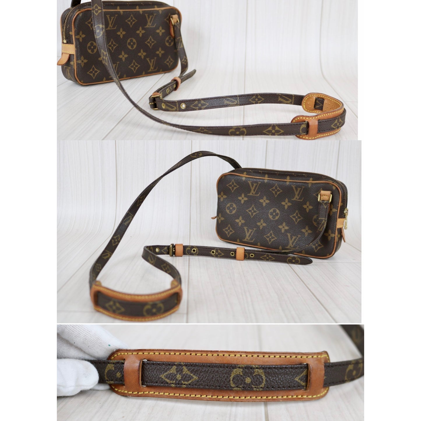 Rank AB ｜LV Monogram Pochette Marley Bandolier Shoulder Bag｜021202