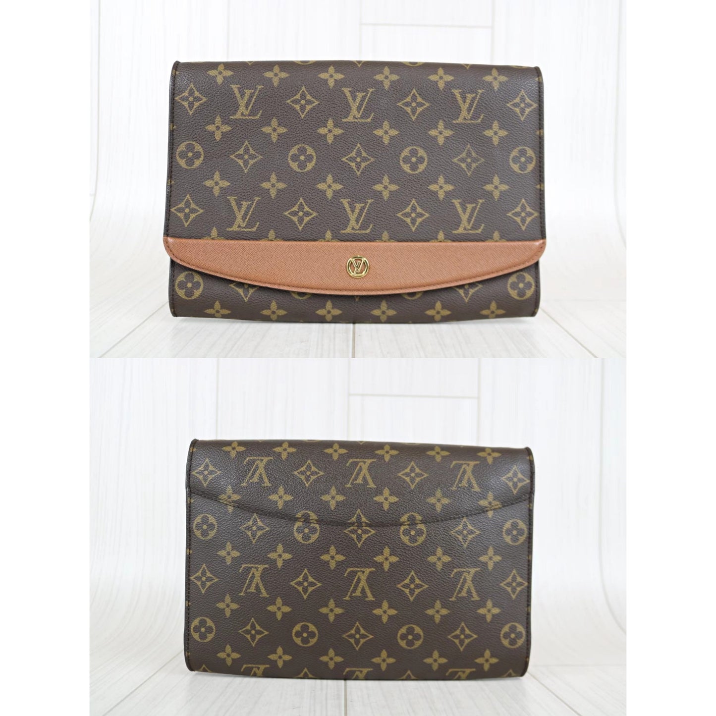 Rank A ｜ LV Monogram Bordeaux GM Shoulder Bag ｜040406