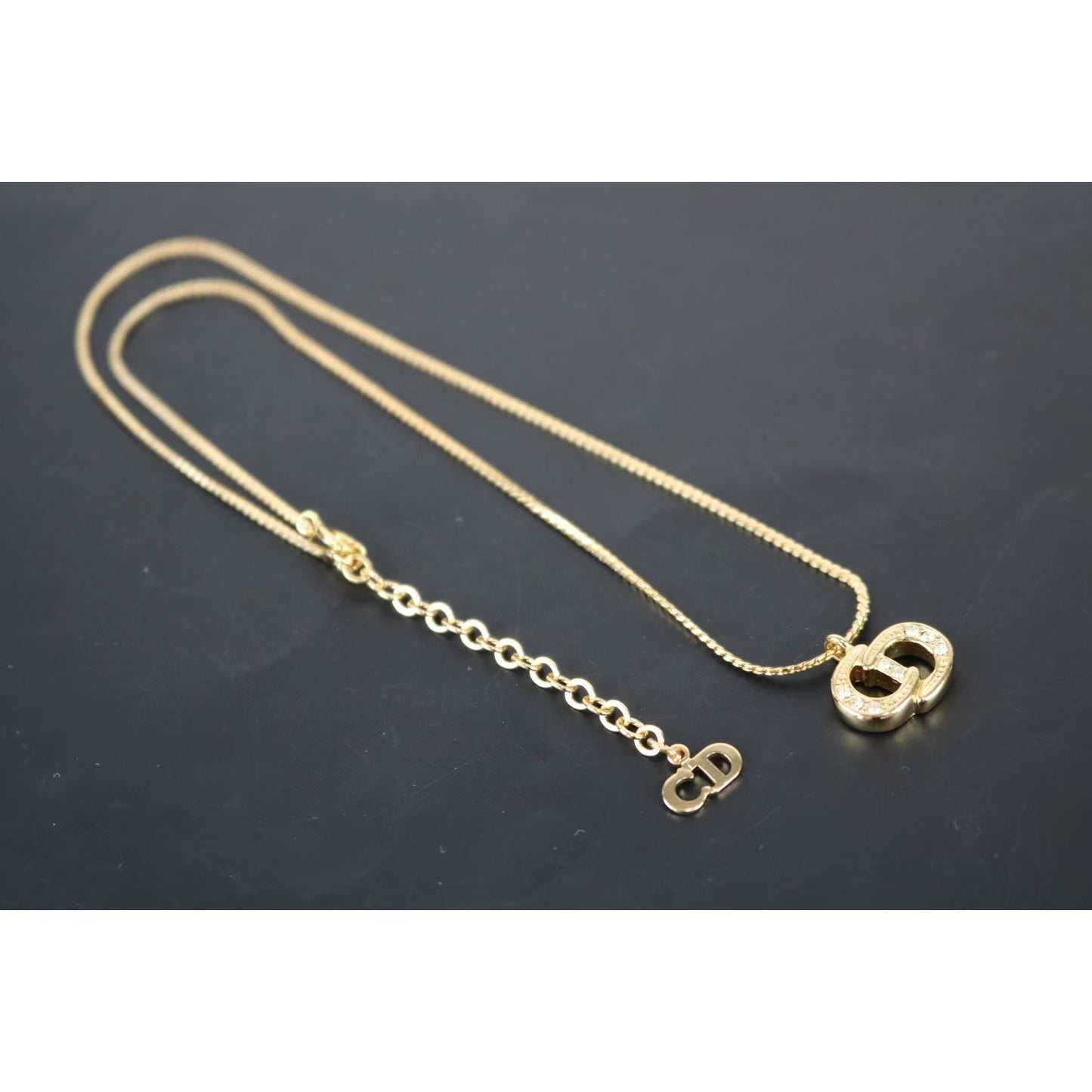 Rank SA ｜ Dior CD Necklace 18k Gold Plated｜051802