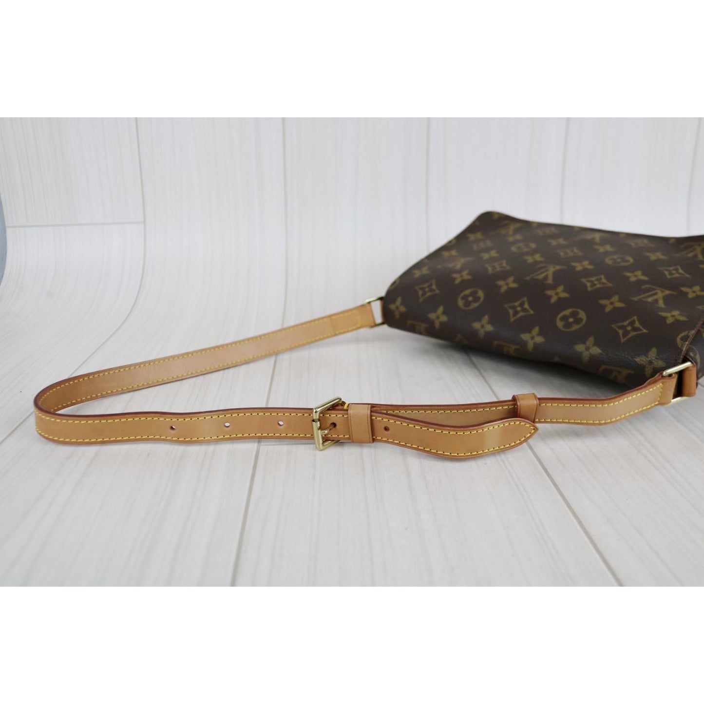 Rank A ｜ LV Monogram Musette Tango Shoulder Bag｜032330