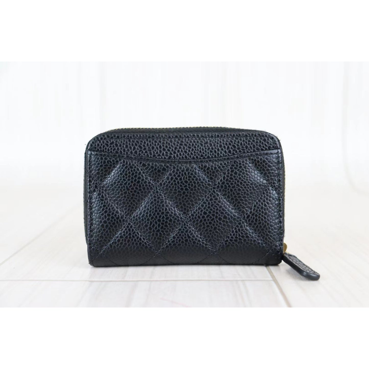 Rank SA ｜Chanel Caviar Skin Matelasse Classic Zip Coin Case｜071806