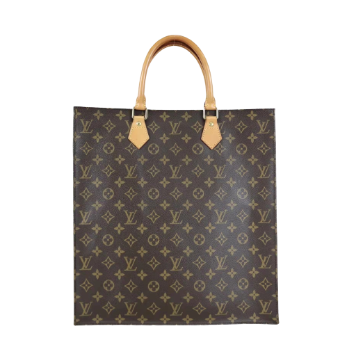 Rank A ｜ LV Monogram Sac Plat Tote Bag ｜ 061302